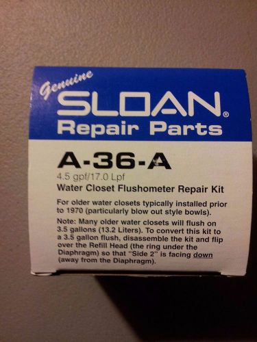 New Sloan Urinal Flushometer Repair Kit A-36-A