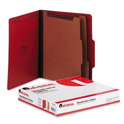 10303 Classification Folder / Universal Brand/ Letter size / Red /10 Per Box