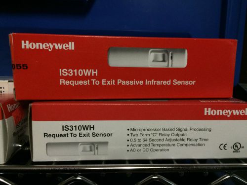 New Sealed Honeywell IS310WH Request to Exit Passive Infrared Sensor Access