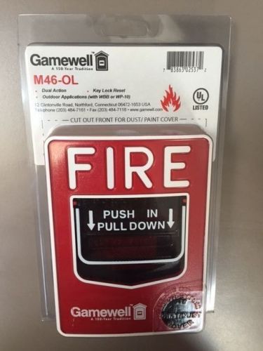 Gamewell M46-OL - Manual Pull Station - DUAL ACTION