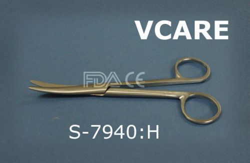 Enucleation Scissors Half Curved FDA &amp; CE