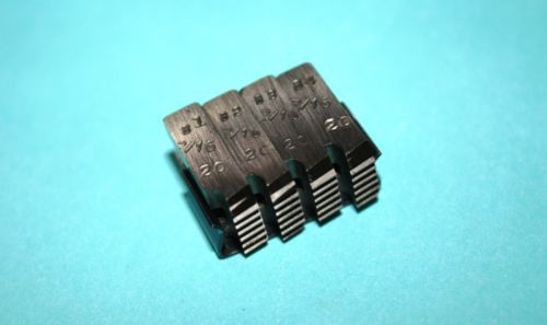 GEOMETRIC 7/16&#034;-20 MILLED CHASERS FOR 5/16 D, DS, DSA   031015MB1
