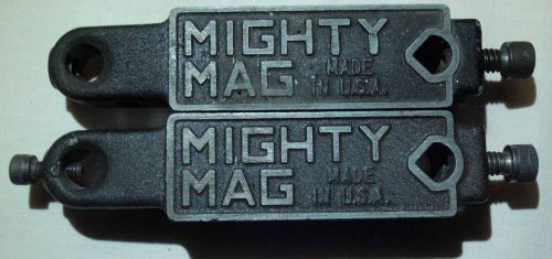 Two Mighty Mag Universal Magnetic Bases for Dial/Test/Indicators