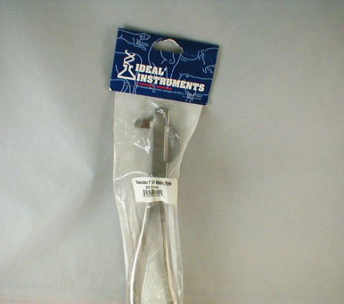 IDEAL INSTRUMENTS EMASCULATOR, 9&#034; STAINLESS STEEL VETERINARY SUPPLY