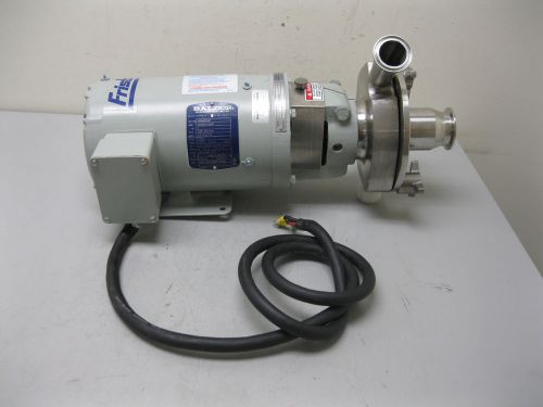 2&#034; x 1-1/2&#034; fristam fpr711-130 centrifugal pump ss 1 hp motor c20 (1645) for sale