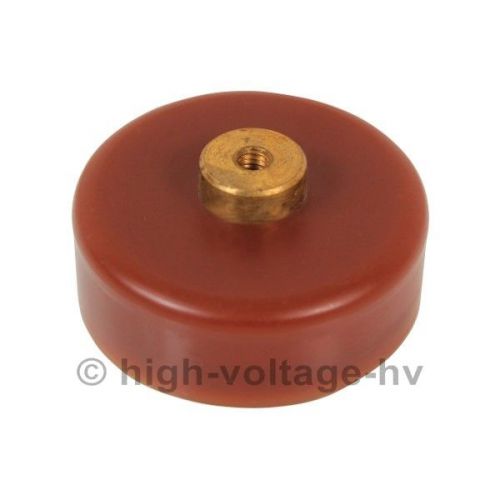 Doorknob capacitor, high voltage ceramic capacitor 15kv 2200pf for sale