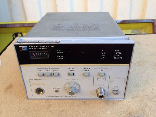 HP Agilent 436A Power Meter with Options 022, 002 and GPIB