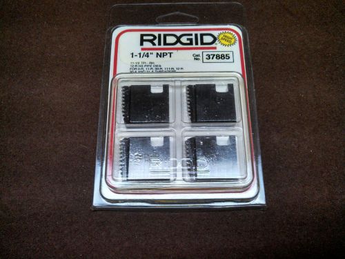 Ridgid 1-1/4&#034; High Speed NPT Pipe Dies, Catalog #37885