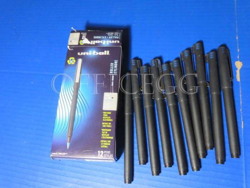 Uni-ball roller pens, fine point, blue, ten for sale