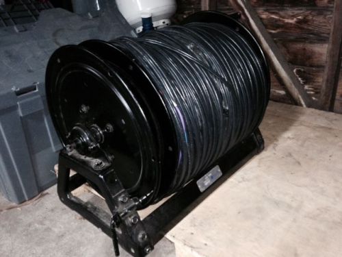 Hanney heavey duty cwr 526 series cable reel with our without video cable. for sale