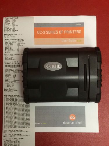 Datamax-o&#039;neil 200334-100 oc3 bluetooth thermal label printer for sale