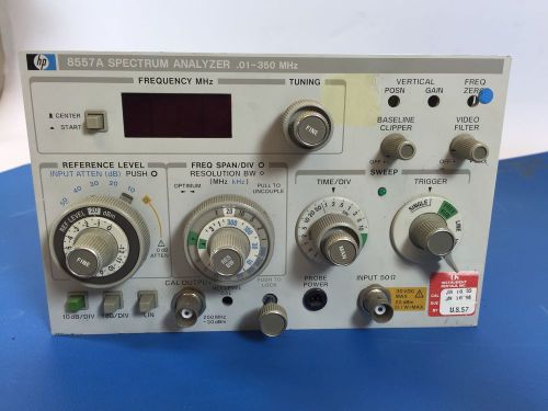 ***HP 8557A Spectrum Analyzer RF Section Selling for Parts/Repair Untested