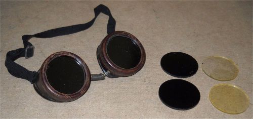 Vintage cesco welding goggles #527 for sale