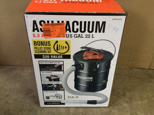 Cleva ash vacuum 5.3 amps 5.8 gallon eat606s for sale