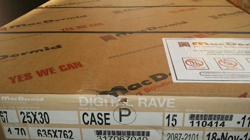 MACDERMID  Digital  Printing Plates (DIGITAL RAVE)  15 PLATES / CASE