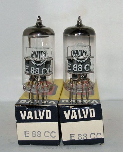 2  new tubes  Valvo  E88CC 6922   (503019) matched pair