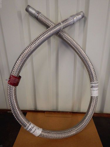NEW Atlas 1&#034; NPT x 6&#039;1 Stainless Steel SS Braided Male Pipe Superflex Hose
