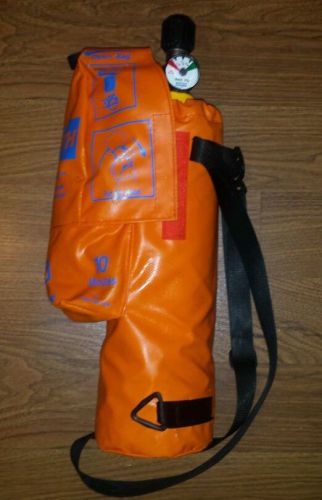 North model 850 air tank 10 minute emergency excape breathing apparatus   new for sale