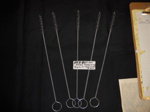 New! usa spiral tube brushes,3/8&#034;dia.x12&#034;l.,carbon steel, 5 pcs. for sale