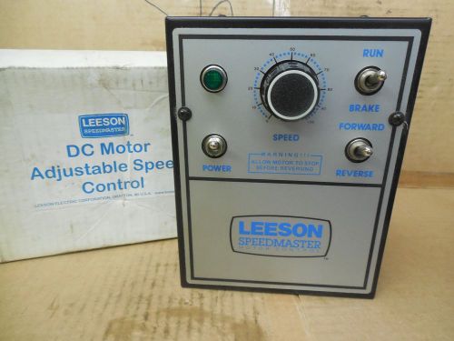 Leeson DC Motor Adjustable Speed Control 174308.00 174308.OO 115/230V 1PH New