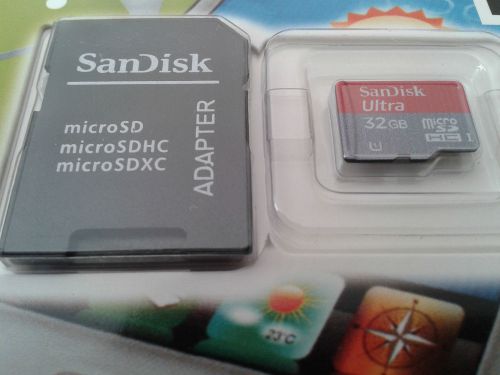 16gb 32gb 64gb Copy SanDisk Micro SD Full Capacity Class 10 Card  + Adapter