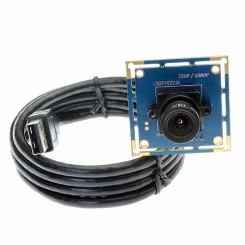3.6mm 2MP High Speed 120fps USB Camera Module OV2710 Color Sensor MJPEG Format