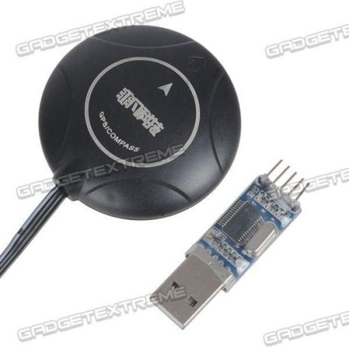 Compatible GPS Compass Module DJI NAZA-M V2 / LITE F C w/USB downloader e