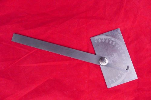 Vintage General Hardware No. 17 Stainless Steel Protractor - Used