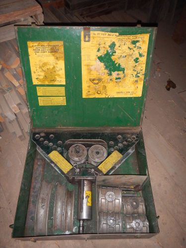 Greenlee Bender no. 777 1 1/4&#034; to 4&#034; with hydraulic power unit