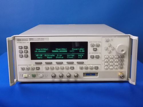 Agilent 83650A Synthesized Sweeper, 10 MHz to 50 GHz