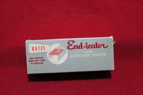 Bates End-icator Staples