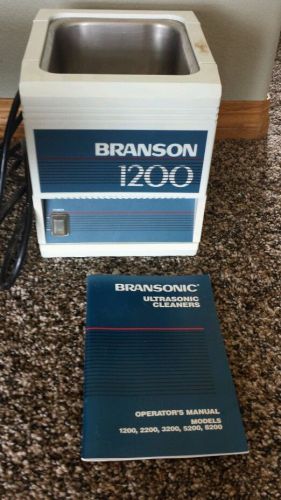 BRANSON  ULTRASONIC CLEANER 1200