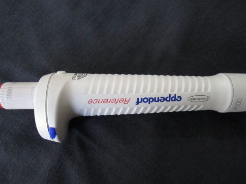Eppendorf Reference single channel pipette 500 to 2500ul adjustable volume