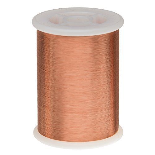 Remington Industries 43SNSP 43 AWG Magnet Wire, Enameled Copper Wire, 200