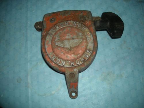 Real Nice Vintage Iron Horse  Recoil Start with mounting hardware