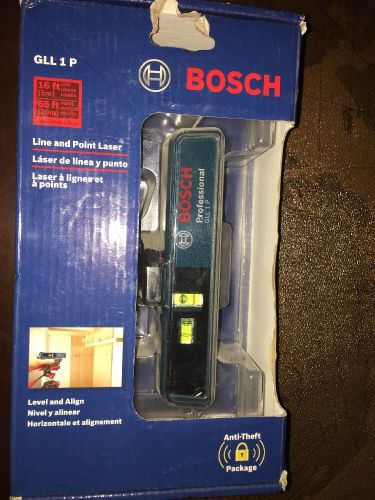 Bosch gll1p combination point and line laser level new gll 1p w/warranty for sale