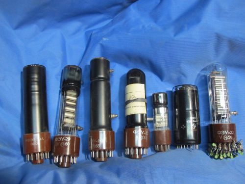 Collection Photomultiplier Tubes FEU PMT New Russian USSR