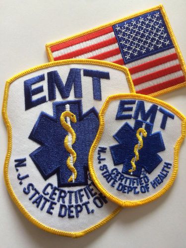 NJ EMT patch package
