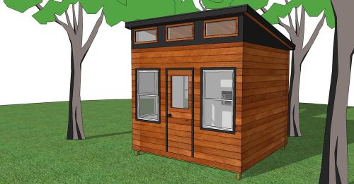 12&#039; x 12&#039; modern &#034;shed&#034; kit for man cave, she shed, workshop, studio, pet condo for sale