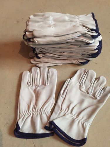 Leather gloves size xl one dozen work gloves for sale