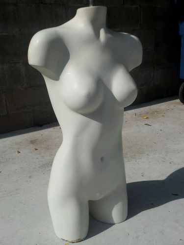 Female torso hanging mannequin