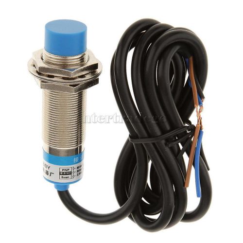 Lj18a3-8-z/by inductive proximity sensor switch detector 8mm dc 6-36v pnp no for sale