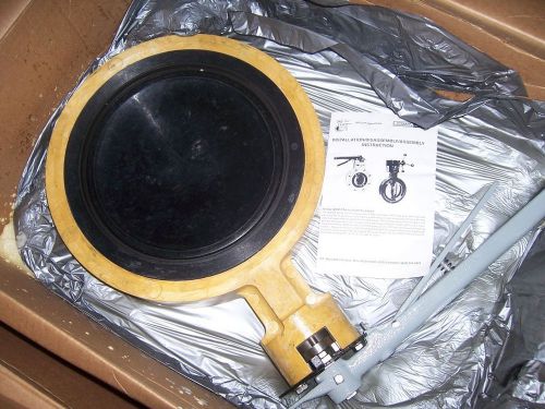 Unused 10&#034; butterfly valve, mfg dresser/nil-cor code no. 10&#034; for sale
