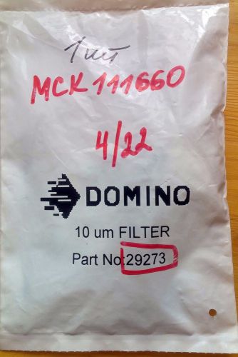 New! domino 10um filter #29273 for sale