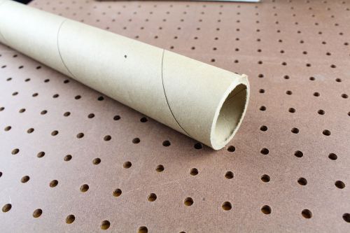 2.5&#034; X 30&#034; X 0.125&#034; KRAFT CARDBOARD TUBES MAILING SHIPPING + End Caps