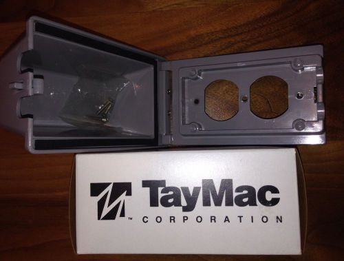 *NEW* TayMac 10310 Safety Outlet Enclosure, Industrial Grade, One Gang, NEMA 3R