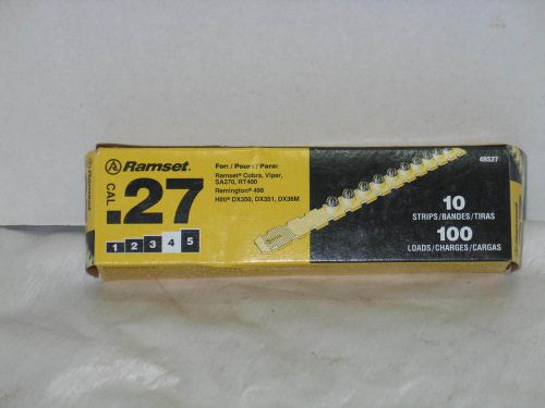 Ramset 4rs27 power level 4 yellow .27 cal. shot strip for sale