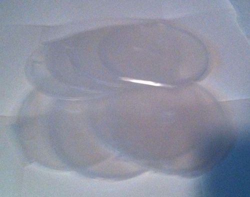 Yens® 10 Clear Round ClamShell CD DVD Case, Clam Shells with Lock
