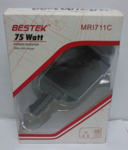 BESTEK 75W DC 12V to 110V AC Power Inverter with USB Ports