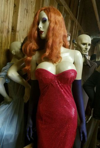 Jessica Rabbit full body beautiful female mannequin sexy life-size doll